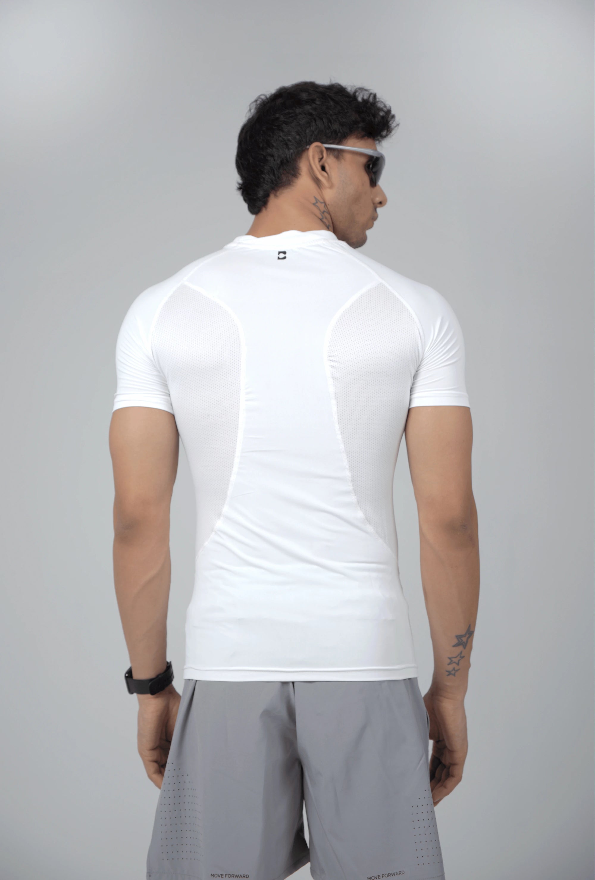Hyperskin Compression Tee - White