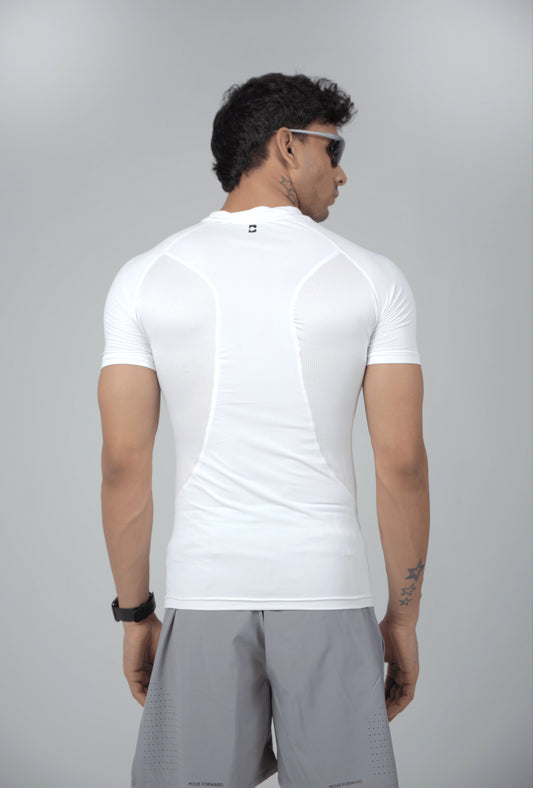 Hyperskin Compression Tee - White