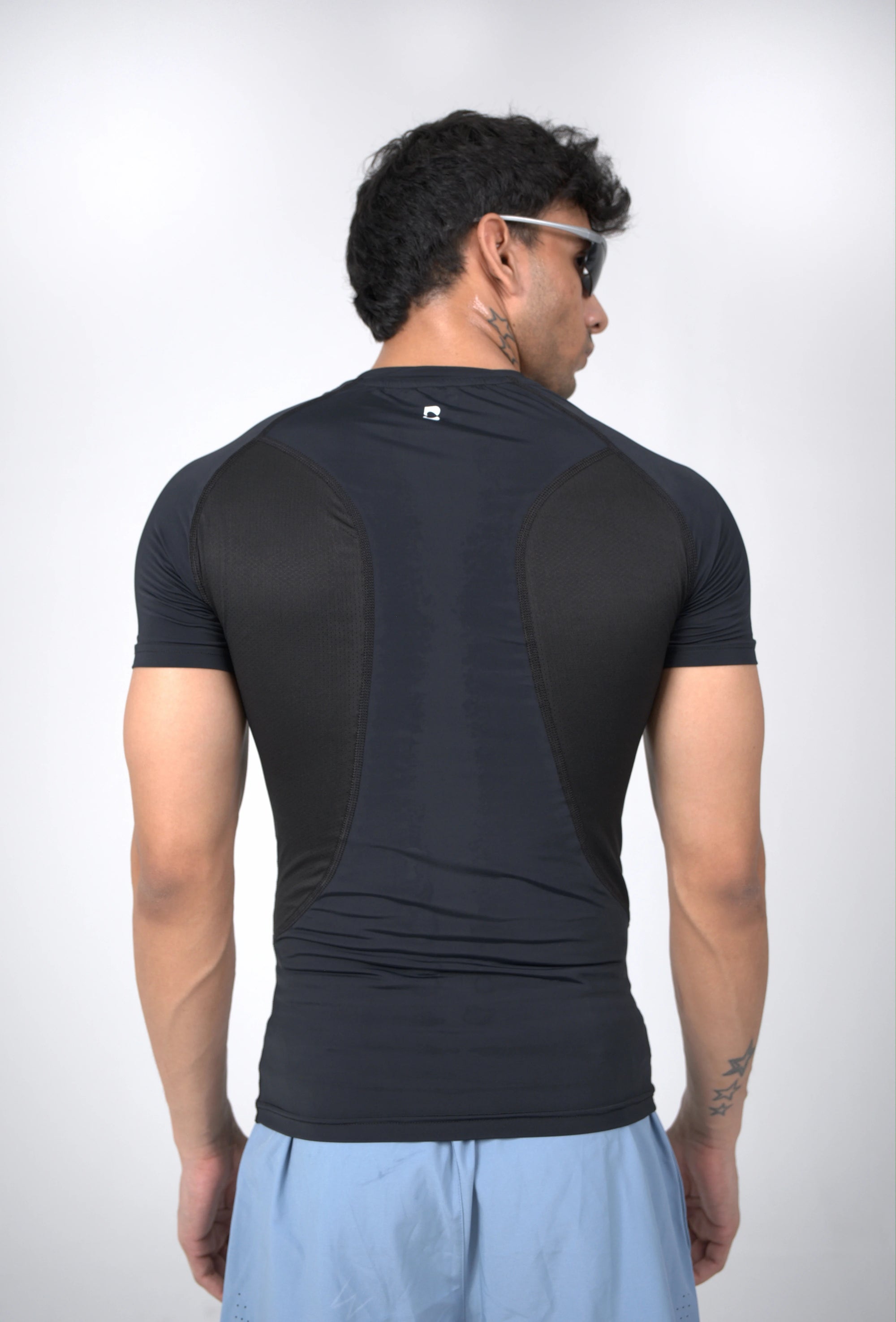 Hyperskin Compression Tee - Black