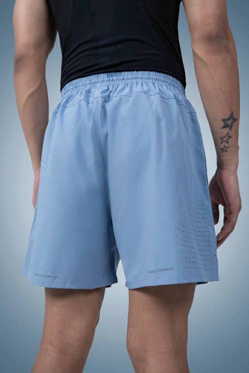 AIR - LITE Running Shorts - Ice Blue - Bluace.in