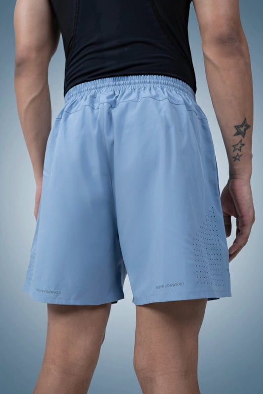 AIR - LITE Running Shorts - Ice Blue - Bluace.in
