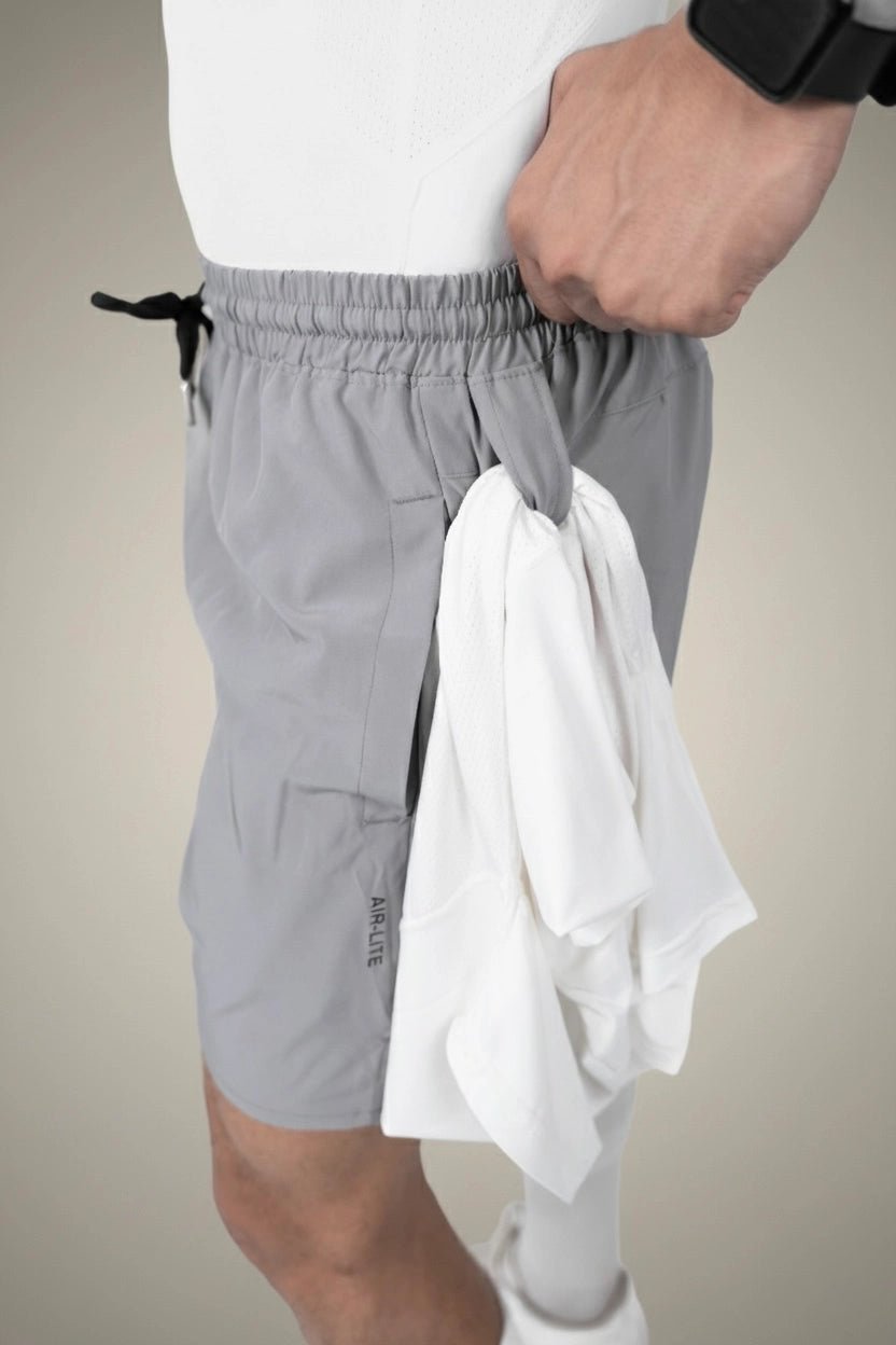 AIR - LITE Running Shorts - Mist - Bluace.in