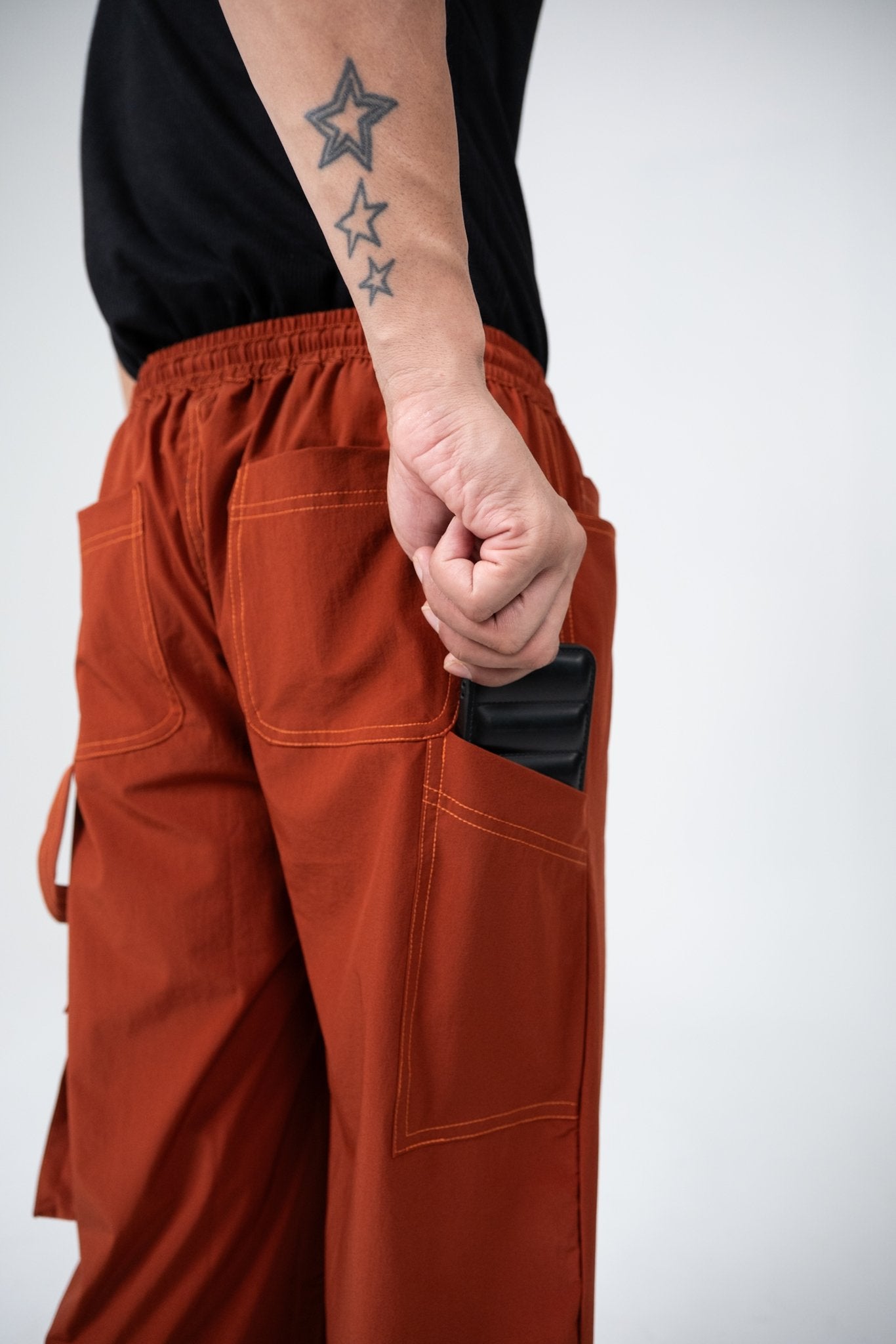 ALL MOTION Cargo Pants – Sundown Rust - Bluace.in