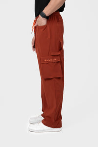 ALL MOTION Cargo Pants – Sundown Rust - Bluace.in