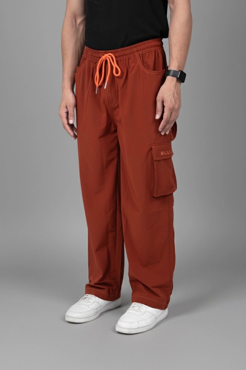 ALL MOTION Cargo Pants – Sundown Rust - Bluace.in