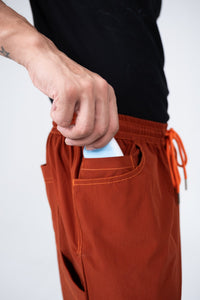 ALL MOTION Cargo Pants – Sundown Rust - Bluace.in