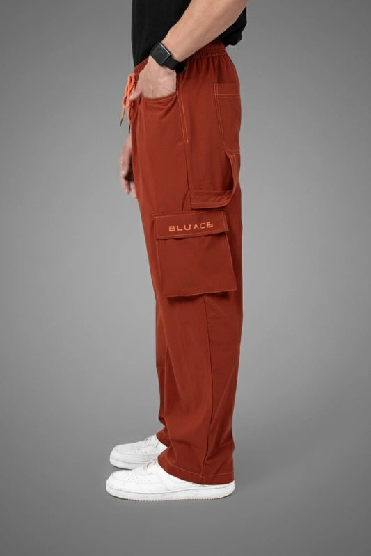 ALL MOTION Cargo Pants – Sundown Rust - Bluace.in