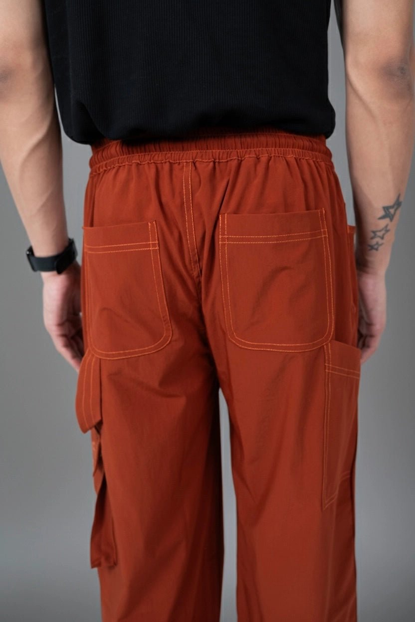 ALL MOTION Cargo Pants – Sundown Rust - Bluace.in